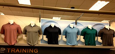 Men's polo shirts in more muted colors, 2015