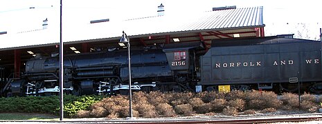 No. 2156 on display at the Museum of Transportation, in November 2008