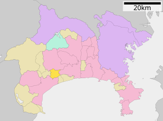 中井町位置図