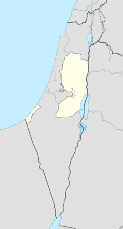 Monastery of Euthymius is located in State of Palestine
