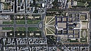 Aerial view of Les Invalides