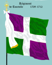 régiment de Tourville de 1709 à 1712