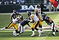 Ben Roethlisberger getting sacked by the Ravens, 2006.