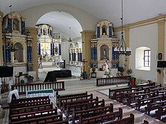 Santa Maria Church Ilocos inside front seats