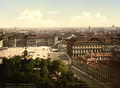 Image 4 St. Isaac's Square Image from: Detroit Publishing Co. (1905 catalogue) A photochrom of St Isaac's Square in St Petersburg, Russia from the 1890s, as seen from the dome of St Isaac's Cathedral towards Marie Palace. Behind the palace, the capital of the Russian Empire is seen all the way to the Trinity Cathedral. The square is dominated by the equestrian Monument to Nicholas I. More selected pictures