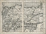 1st Map of Asia Bithynia and Pontus, Asia, Lycia, Pamphylia, Galatia, Cappadocia, Cilicia, and Lesser Armenia