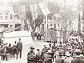 Unveiling of HMS Sirius' anchor at Macquarie Place in 1907