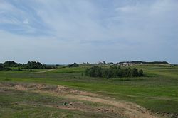 Landscape near the village of Vorzogory in Onezhsky District