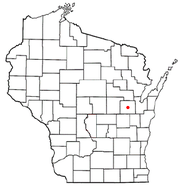 Location of the Town of Center, Wisconsin