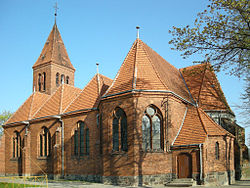 Saints Simon and Jude church in Wąbrzeźno