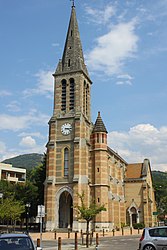 The church of Saint-Christophe, in Eybens