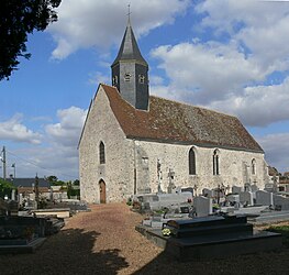 The church in Fresnay-le-Comte