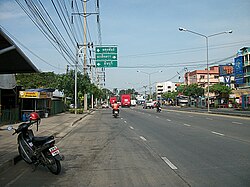 Nong Chok Intersection, where Liap Wari meets Chueam Samphan and Sangkha Santi Suk Roads