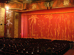 The interior of the Chinese Theatre before its refurbishment