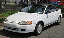 1997 Toyota Paseo convertible (EL54, US)