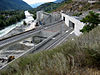 vue sur l’entrée d’un tunnel