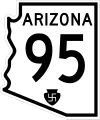 SR 95 route marker