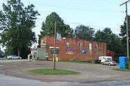 Corner store and post office in 2010