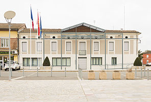 L'hôtel de ville.