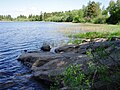 Lac de Bråtevannet à Hemnes