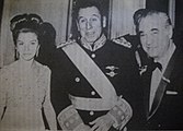 President Juan Perón and First Lady Isabel Perón Mrs. Perón was the first First Lady in history to later become President (1974).