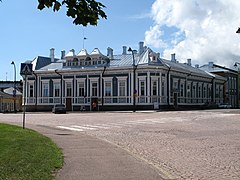 Ancienne maison située en face de la Mairie d'Hamina.