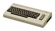 コモドール64（1982年）。爆発的に売れ、単一機種の販売台数の記録は未だに破られていない。