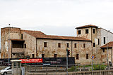 Il complesso monumentale di San Silvestro, visto da viale del Risorgimento