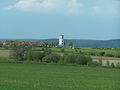 Siedlung mit Wasserturm