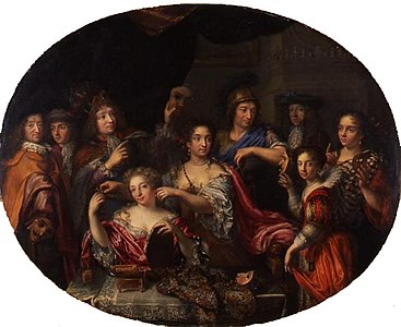 Départ pour un bal masqué (1683) musée Jean de La Fontaine.