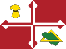 Flag of Howard County, Maryland, USA (figurative, voided)