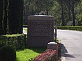 Ingresso del cimitero dei Falciani