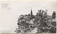 Hilterfingen, 1895, ink on paper, Solomon R. Guggenheim Museum, New York