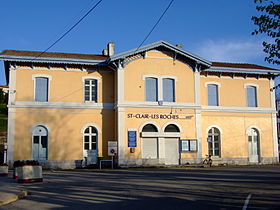 Image illustrative de l’article Gare de Saint-Clair - Les Roches