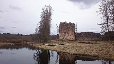 Kanonenturm vor der Sanierung (2017)