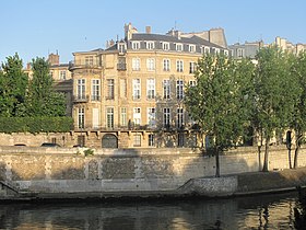 Hôtel Lambert à Paris.