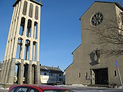 Klokketårn ved Bodø domkirke.jpg