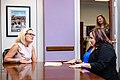 Kyrsten Sinema with Mila Besich