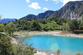 Le lac de Tenno.