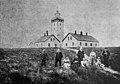 The lighthouse in 1912