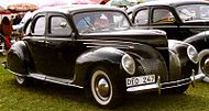 Lincoln-Zephyr V-12 four-door sedan 1939