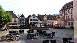 Market square in the centre of Neustadt (2015)