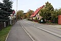 Houses by the main road