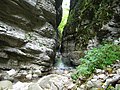 La riserva naturale Orrido di Botri, in provincia di Lucca