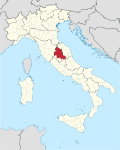 Provincia di Perugia – Localizzazione