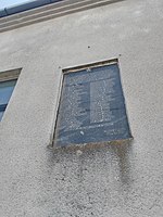 Plaque to the Partisans and victims of Fascist Terror