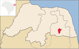 Tangará – Mappa