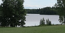 Ruukinjärveä pohjoisesta elokuussa 2016