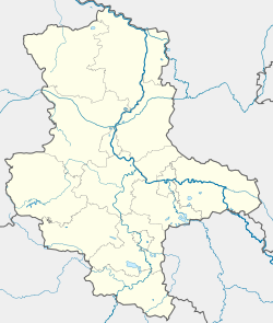 Güntersberge is located in Saxony-Anhalt