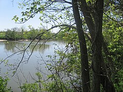 Sims Bayou passing through Milby Park